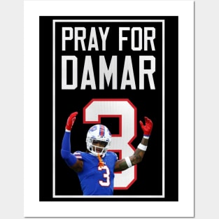 Pray for 3 damar Posters and Art